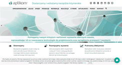 Desktop Screenshot of aplikom.com.pl
